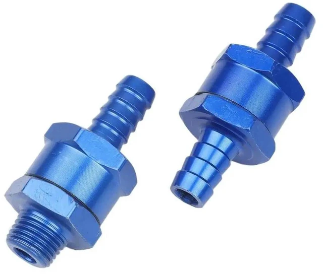 Main image of AJMRTC Aluminum Alloy Check Valve, OneWay NonReturn Valve for Air Pressure Brake Systems and Water Sprinkler Networks, AntiBackflow Check Valve to Prevent Reverse Fluid Flow for Piping System Prote
