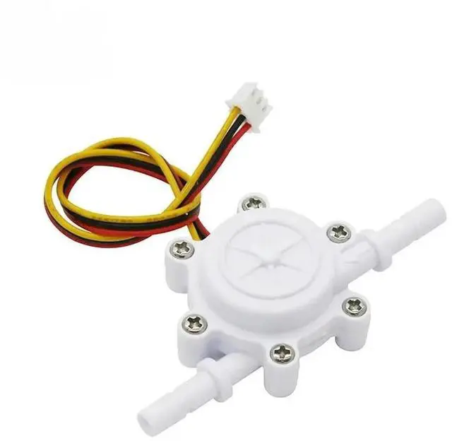 Main image of AJMRTC YFS401 Hall Effect Water Flow Sensor, 6mm Hose Connection Liquid Flow Meter for Coffee Machine Water Purifier, Pulse Output Flow Monitoring Sensor for LiquidControl DIY Projects