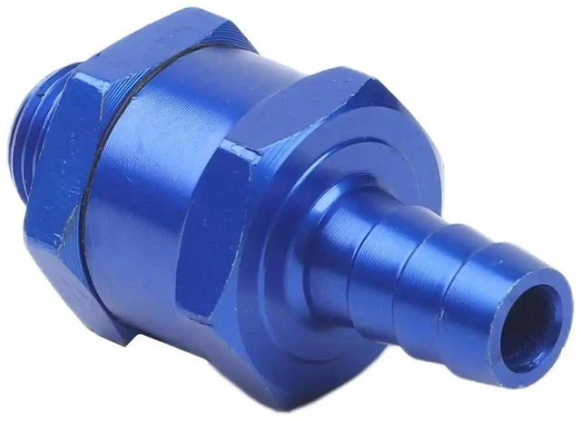 Alt view image 2 of 3 - AJMRTC Aluminum Alloy Check Valve, OneWay NonReturn Valve for Air Pressure Brake Systems and Water Sprinkler Networks, AntiBackflow Check Valve to Prevent Reverse Fluid Flow for Piping System Prote