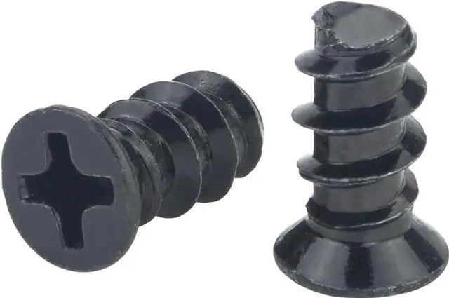 Alt view image 4 of 7 - AJMRTC M5x10 Black Zinc Fan Screws, Phillips Flat Head SelfTapping PC Case Cooling Fan Mounting Screws for 80mm 92mm 120mm 140mm Chassis Fans, Radiator Fastener Replacement Hardware, 100 PCS