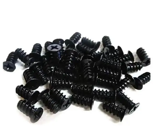 Alt view image 7 of 7 - AJMRTC M5x10 Black Zinc Fan Screws, Phillips Flat Head SelfTapping PC Case Cooling Fan Mounting Screws for 80mm 92mm 120mm 140mm Chassis Fans, Radiator Fastener Replacement Hardware, 100 PCS