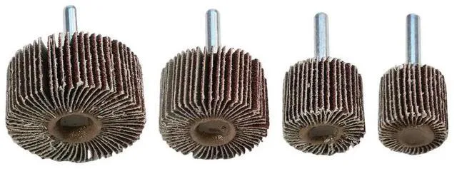 Alt view image 2 of 3 - AJMRTC Emery Cloth Wheel Rotary Tool Disc, HeatResistant HighEfficiency Grinding Abrasive Disc, Compatible with Electric Drill for Professional Polishing Deburring Surface Sanding Work