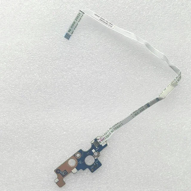 Alt view image 3 of 3 - AJMRTC Laptop Power Switch Board with Cable, Replace CN0T2CVC 0T2CVC T2CVC for Dell Inspiron 17 5755 5758 5759, Notebook Power Button Daughterboard Repair Replacement Part