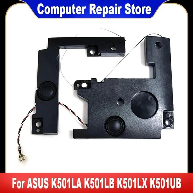 Main image of AJMRTC Laptop Internal LeftRight Stereo Speaker Assembly, Replacement Sound Parts for ASUS K501LA K501LB K501LX K501UB K501UQ K501UX K501UW Notebook, Aftermarket Builtin Speaker Set for Laptop Audio