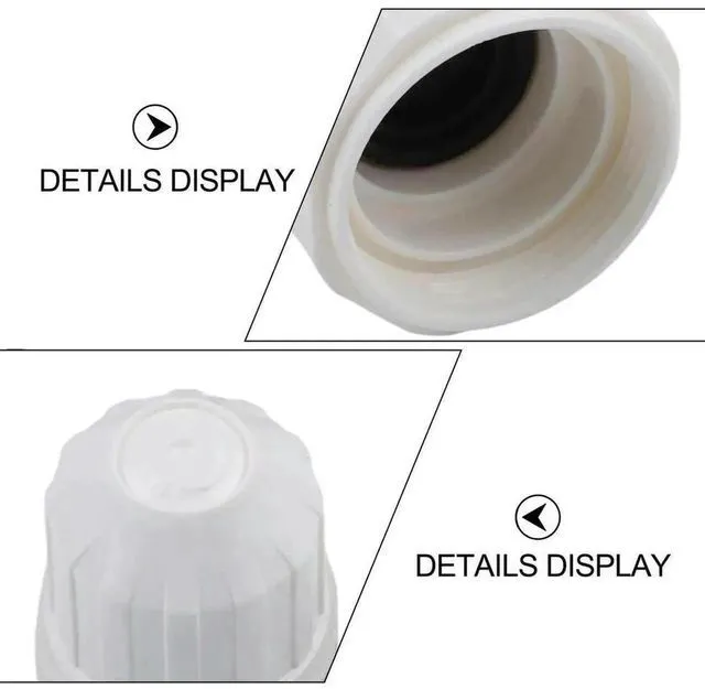 Main image of AJMRTC 4Pcs Water Distributor Regulating Cap, M30×1.5 Thread Replacement Control Knob, Temperature Control Valve Switch Cap for Radiator and Underfloor Heating Manifold System Repair Parts