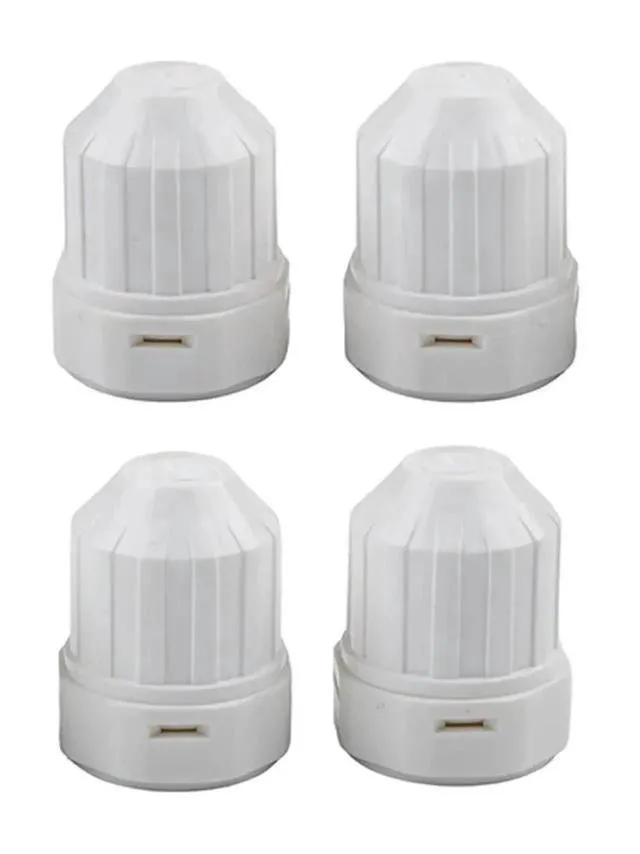 Alt view image 2 of 3 - AJMRTC 4Pcs Water Distributor Regulating Cap, M30×1.5 Thread Replacement Control Knob, Temperature Control Valve Switch Cap for Radiator and Underfloor Heating Manifold System Repair Parts