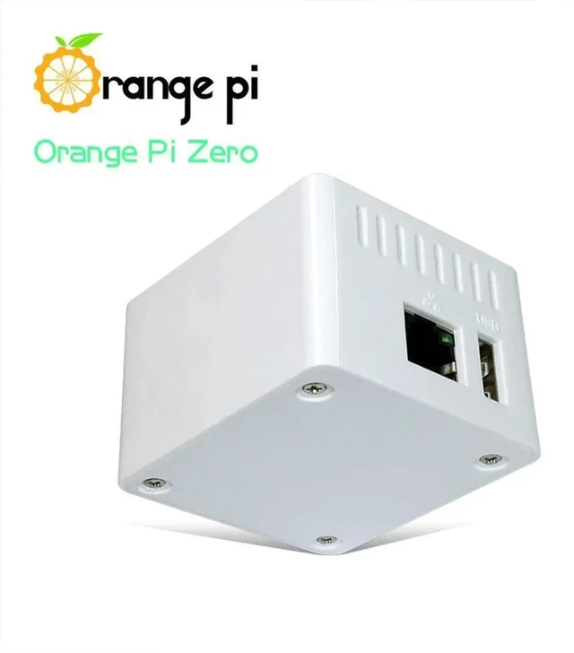 Alt view image 3 of 3 - AJMRTC White ABS Protective Enclosure Case Only for Orange Pi Zero SingleBoard Computer, Precision Cutout Housing, Cannot Accommodate Expansion Board, DIY Project Protective Shell Accessory
