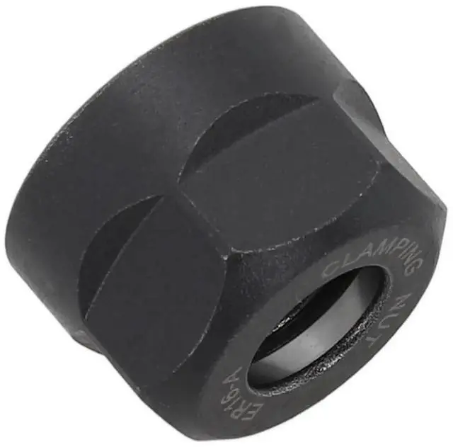 Main image of AJMRTC AntiRust ER Clamp Nut Chuck Holder, ERType Collet Clamping Nut Replacement for CNC Milling and Engraving Machines, HighPrecision Lathe Tool Accessory for Secure Collet Fixing Work