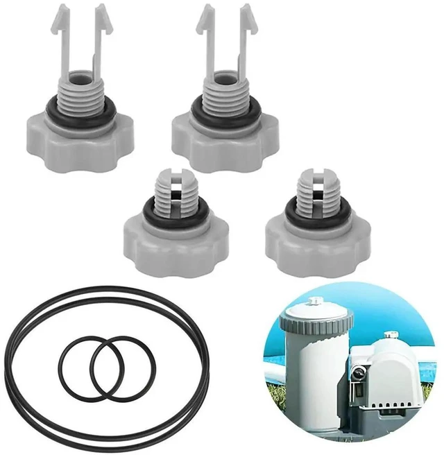 Alt view image 2 of 3 - AJMRTC 1 Set Pool Filter Pump Seal Kit 25004/2500, Replacement ORing Gasket Seals for Intex 2500 GPH Swimming Pool Filter Pump, WearResistant Rubber Seal Repair Accessories for Pool Water Circulatio