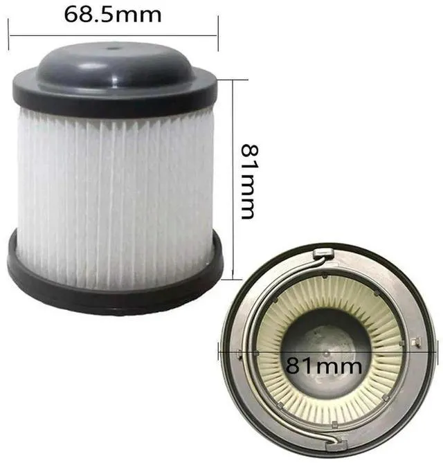 Alt view image 2 of 3 - AJMRTC 3Pcs Vacuum Cleaner Filter Replacement Kit for Black+Decker Dustbuster PVF110 PD11420L, Washable Filter Accessories for Handheld Dust Collector, DustParticulate Filtration Spare Parts