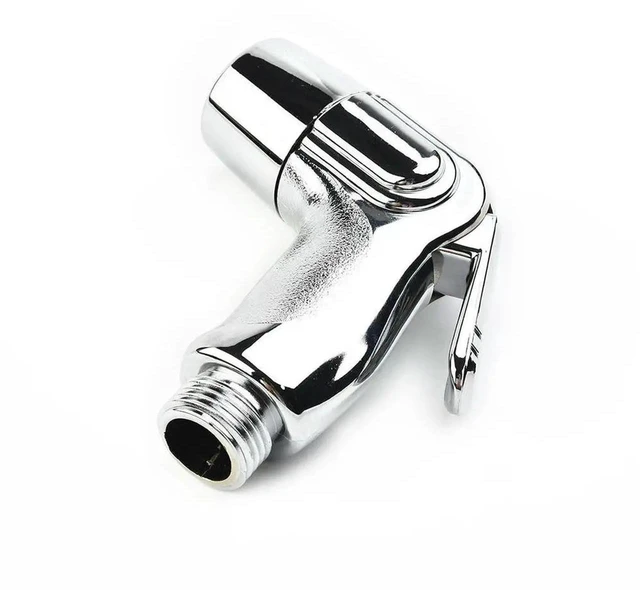 Alt view image 3 of 3 - AJMRTC LightWeight Handheld Bidet Spray Head, Ergonomic Toilet Douche Sprayer with G1/2Inch Connection, Practical Sanitary Hand Bidet Nozzle for Personal Hygiene Bathroom Replacement Accessory
