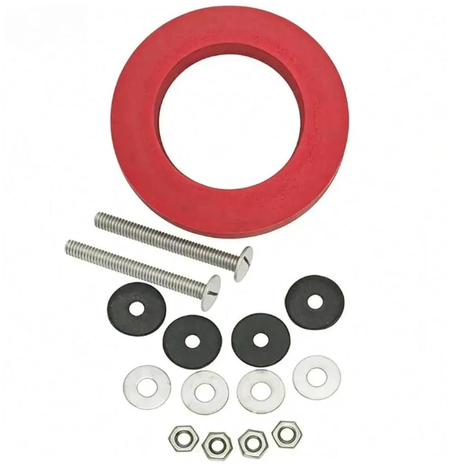 Alt view image 3 of 3 - AJMRTC 6102 Toilet Tank Mounting Replacement Seal Kit, Complete Gasket Set with Foam Element & Integrated Components, Reliable Fit Assurance for Toilet Tank Installation Repair Accessory