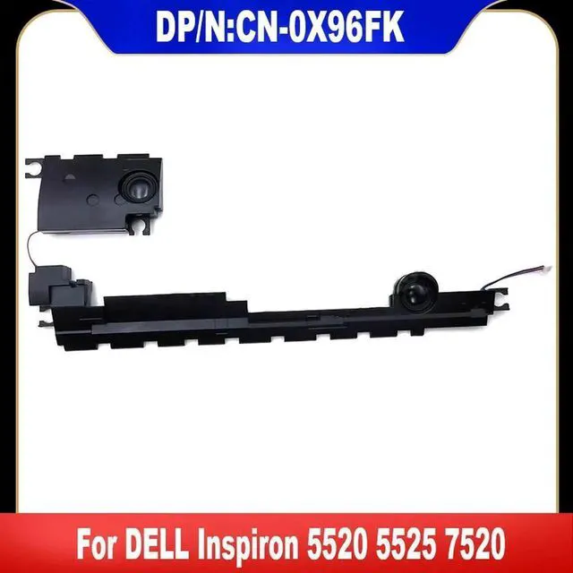 Main image of AJMRTC Laptop Internal Left & Right Builtin Speaker Replacement for Dell Inspiron 5520 5525 7520, Part Number 0X96FK CN0X96FK X96FK, Fully Tested Notebook Audio Repair Accessory