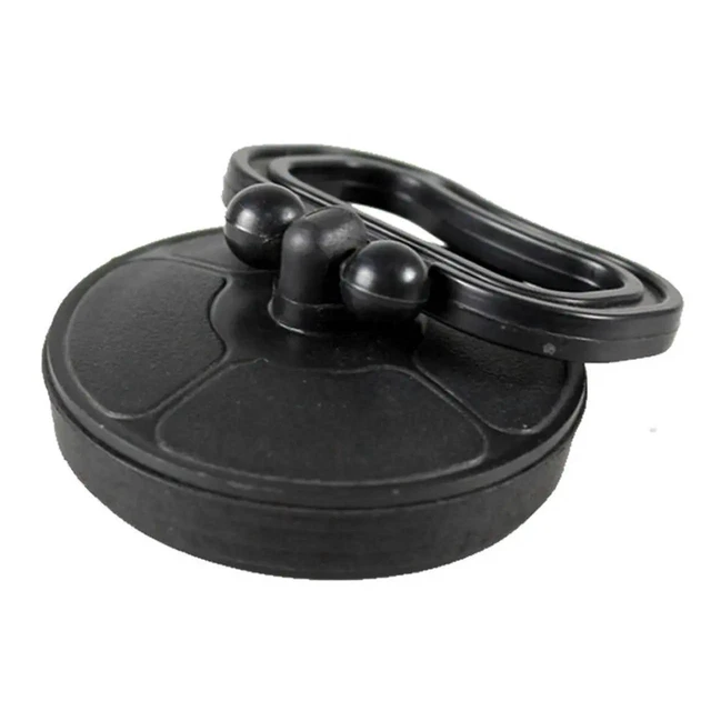 Alt view image 3 of 3 - AJMRTC 51mm Sink Stopper Cover with Ear Ring Handle, Rubber Seal PPBase Drain Plug for Standard 51mm Bathroom Sink Opening, Replacement Bathroom Drain Fitting Accessory
