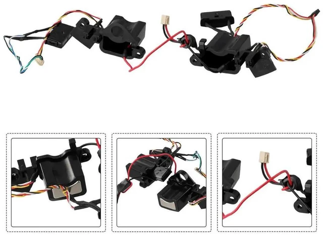 Main image of AJMRTC Front Charging Contacts & Fall Sensor Assembly Part 201181600C6, Replacement Sensor Module for Ecovacs Robot Vacuum, Charging Contact AntiDrop Sensor Spare Repair Component