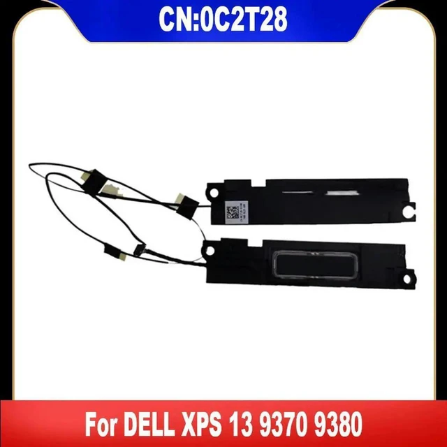 Main image of AJMRTC Laptop Internal Left & Right Builtin Speaker Replacement for Dell XPS 13 9370 9380, Part Number 0C2T28 CN0C2T28 C2T28 PK23000VL00, Notebook Stereo Sound Speaker Assembly Repair Accessory