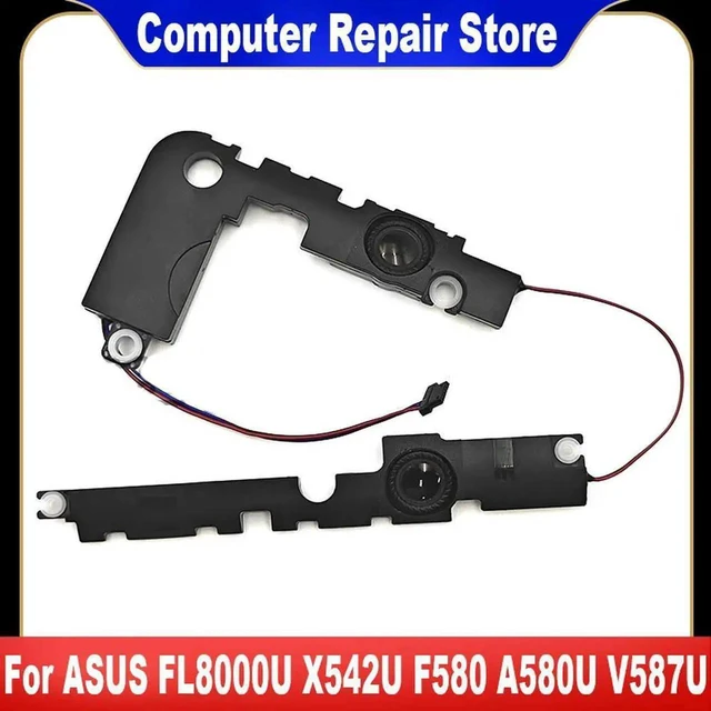 Main image of AJMRTC Laptop Internal Left & Right Builtin Speaker Replacement for ASUS FL8000U X542U F580 A580U V587U, Notebook Stereo Speaker Assembly with Cable, Laptop Audio Repair Spare Accessory