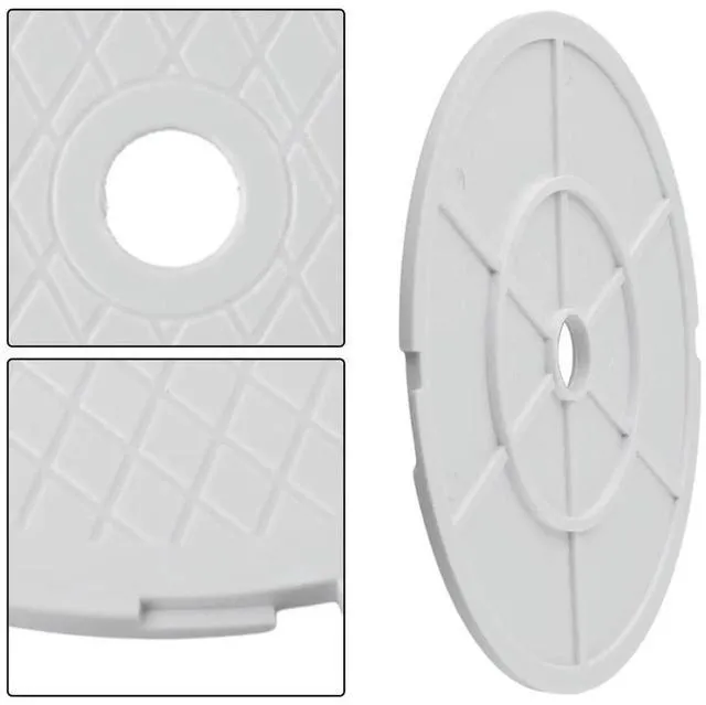 Alt view image 3 of 3 - AJMRTC Deck Lid Cover Compatible with Hayward SPX1096 Pool Skimmer, UVResistant HeavyDuty ABS Skimmer Replacement Lid, Reliable Protective Cover for InGround Swimming Pool Skimmer System