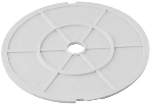 Alt view image 2 of 3 - AJMRTC Deck Lid Cover Compatible with Hayward SPX1096 Pool Skimmer, UVResistant HeavyDuty ABS Skimmer Replacement Lid, Reliable Protective Cover for InGround Swimming Pool Skimmer System
