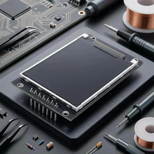 Alt view image 3 of 3 - AJMRTC 2Inch TFT LCD Display Module with ST7789 Driver IC, 240x320 Resolution SPI Interface, Compact Color Screen for Microcontroller Projects, DIY Electronics and STEM Educational Learning Platforms