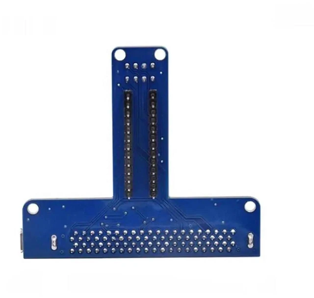 Alt view image 2 of 3 - AJMRTC TType GPIO Expansion Board, Breadboard Adapter Breakout Module for BBC Micro:bit, Full GPIO Pin Expansion with 3.3V 5V Power Output for STEM Programming Electronic DIY Projects