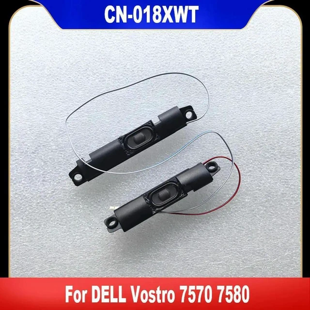 Main image of AJMRTC Laptop Internal Left Right Speaker Set 018XWT CN018XWT, Builtin Stereo Audio Speaker Replacement for Dell Vostro 7570 7580 Notebook Repair Spare Part