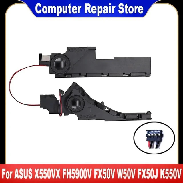 Main image of AJMRTC Laptop Builtin Left Right Internal Speaker Set, Replacement Stereo Speakers for ASUS X550VX FH5900V FX50V W50V FX50J K550V Notebook, Internal Audio Repair Spare Parts for Laptop Refurbishment