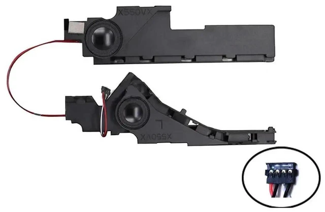 Alt view image 2 of 2 - AJMRTC Laptop Builtin Left Right Internal Speaker Set, Replacement Stereo Speakers for ASUS X550VX FH5900V FX50V W50V FX50J K550V Notebook, Internal Audio Repair Spare Parts for Laptop Refurbishment