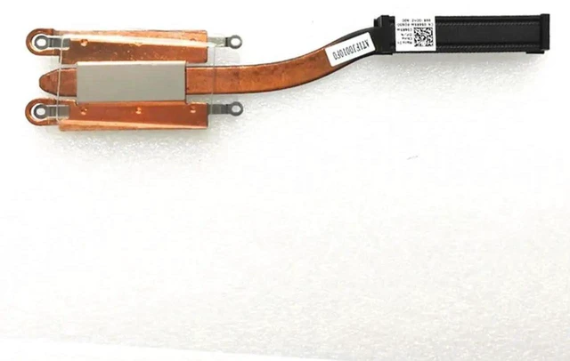 Alt view image 2 of 3 - AJMRTC 056R5W Laptop CPU Heatsink Radiator with Copper Tube, PN CN056R5W 56R5W AT1FJ0010F0, Replacement Thermal Cooling Module for Dell XPS 9350 XPS 9360 Notebook Repair Spare Parts