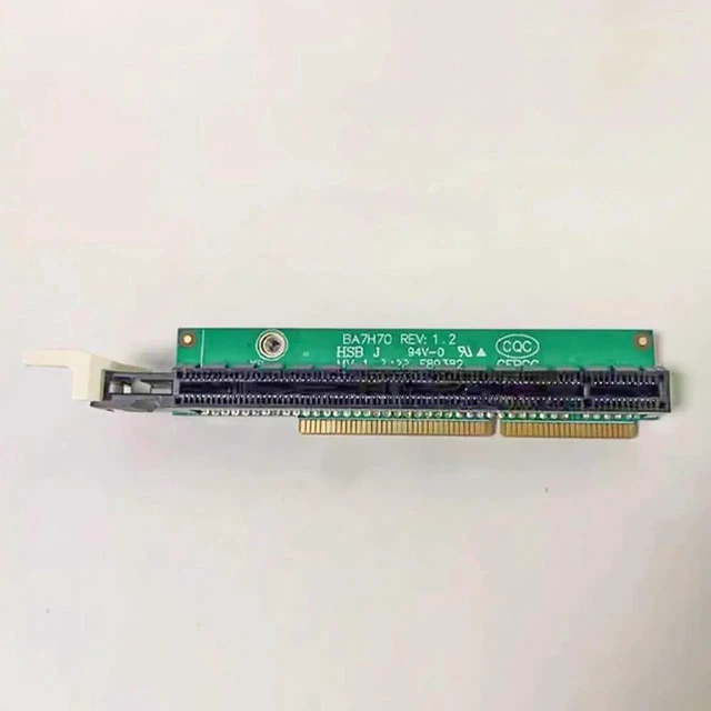 Alt view image 2 of 3 - AJMRTC 01AJ940 PCIe X16 Riser Expansion Card, PCIE16 Graphics Adapter Board for Lenovo ThinkCentre M920X M720Q P330 Tiny5 SFF Desktop, Internal GPU Upgrade Replacement Spare Computer Hardware Parts