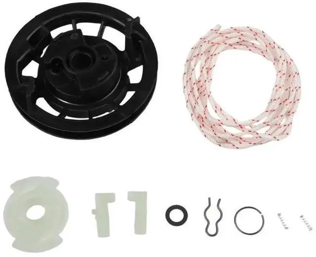 Alt view image 3 of 3 - AJMRTC Recoil Starter Pulley & Spring Assembly Kit, PN 499901 692299 557058, PullStart Repair Parts for 450 500 550 Small Gas Engines, Lawn Garden Power Equipment Maintenance Replacement Accessories