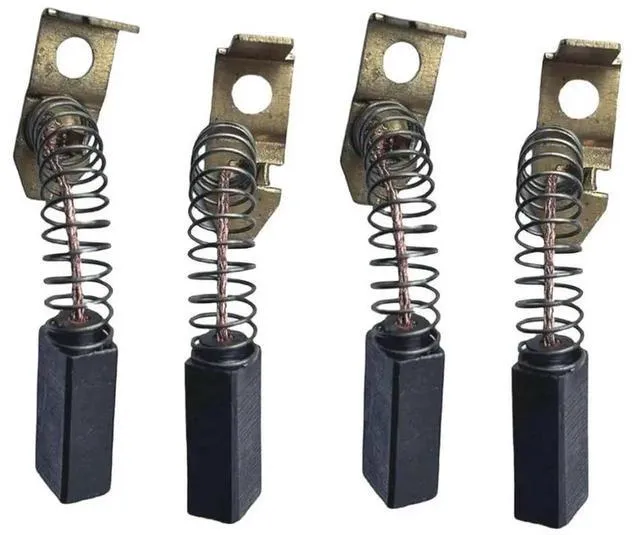Alt view image 3 of 3 - AJMRTC 4Pcs Generator Carbon Brushes Replacement Part 0050439, Compatible with Powermate PM0545003 PM0545004 Generators, Essential WearResistant Motor Repair Spare Parts
