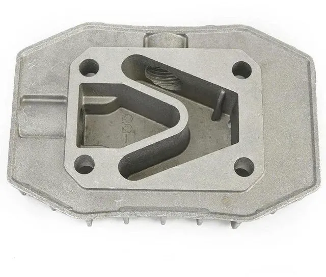 Main image of AJMRTC Cast Aluminum Air Compressor Cylinder Head Spare Part, 48mm x 72mm Replacement Cylinder Head for Pneumatic Air Tools, HeavyDuty Air Compressor Repair Accessory, 1Piece Maintenance Component