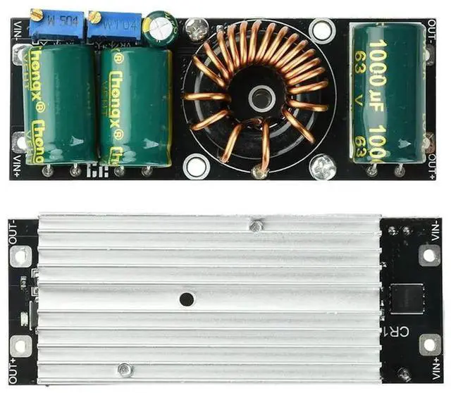 Main image of AJMRTC Adjustable StepDown Power Module, 95% High Efficiency Constant Current Voltage Regulator Board, DC Buck Converter for Battery Charging, LED Driving and DC Motor Control DIY Electronic Projects
