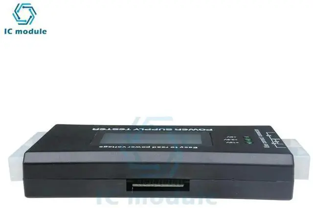 Alt view image 2 of 6 - AJMRTC ATX Power Supply Tester with Digital LCD Display, 2024 Pin PC Computer Source Diagnostic Measuring Tool, Multifunctional ATX Power Checker for Desktop PC Power Supply Fault Testing & Repair