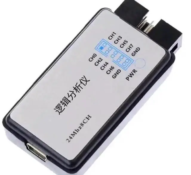 Alt view image 2 of 2 - AJMRTC Complete USB Logic Analyzer Kit, Digital Signal Debugging Tool for Microcontroller & Programmable Logic Device, MultiChannel Signal Capture for Embedded Development and Hardware Troubleshootin
