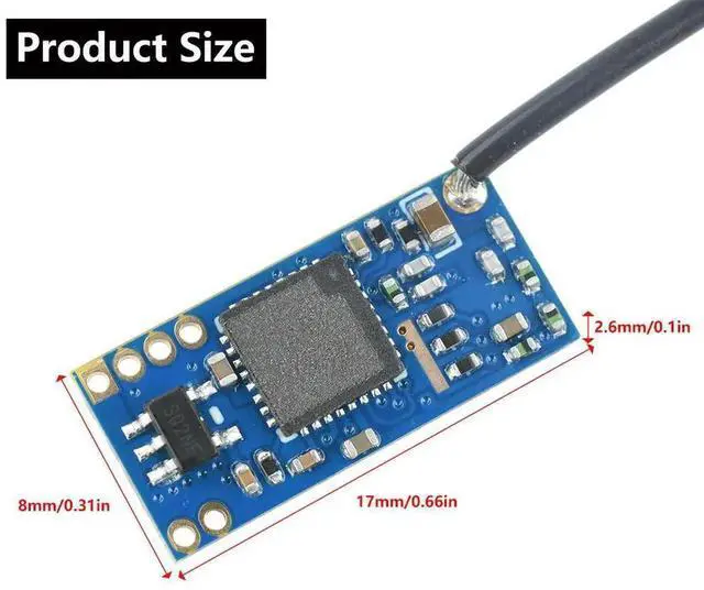 Main image of AJMRTC AT14A 2.4G 50mW AV Transmitter Module, Wireless AudioVideo TX Signal Sender Board, ShortRange Analog AV Transmit Electronic Kit Part for RC FPV DIY Build Projects