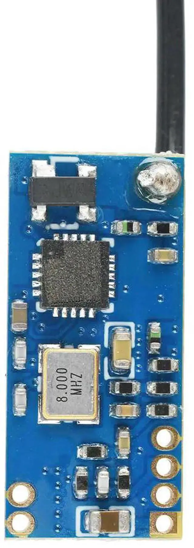 Alt view image 3 of 3 - AJMRTC AT14A 2.4G 50mW AV Transmitter Module, Wireless AudioVideo TX Signal Sender Board, ShortRange Analog AV Transmit Electronic Kit Part for RC FPV DIY Build Projects