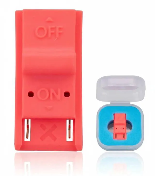 Alt view image 3 of 7 - AJMRTC Red RCM Tool Clip Short Circuit Jig with Storage Case, Recovery Mode Access Tool for Nintendo Switch Console
