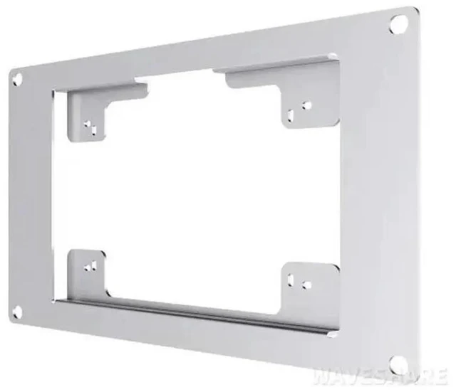 Alt view image 3 of 3 - AJMRTC 3U HomeRack 7Inch DSI Display Mounting Panel, RackMount Bracket Compatible with Official Raspberry Pi 7 Inch Touch Display for HomeLab Server Cabinet Display Installation