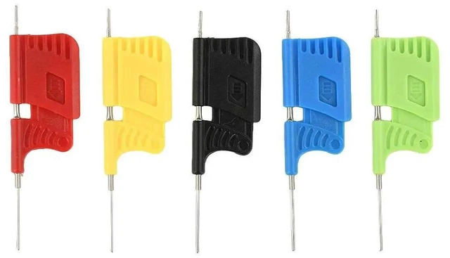 Alt view image 3 of 3 - AJMRTC 10PCS Universal SMD IC Chip Clip, Micro IC Test Clamp for SOP SOIC TSSOP TSOP SSOP MSOP PLCC QFP TQFP LQFP, Test Pin Clip for DIP Logic Analyzer Circuit Debugging