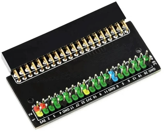 Main image of AJMRTC Raspberry Pi 400 GPIO Header Adapter, 40Pin GPIO Header Expansion Breakout Board, IO Port Extension Accessory for Raspberry Pi 400 SingleBoard Keyboard Computer