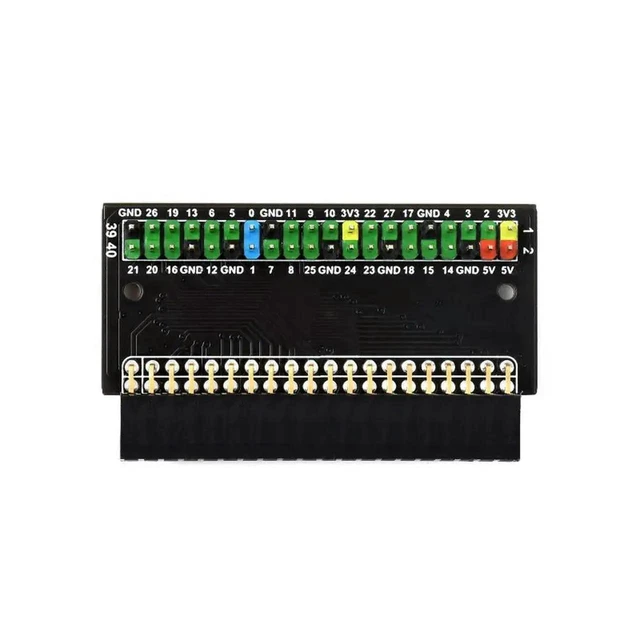 Alt view image 3 of 3 - AJMRTC Raspberry Pi 400 GPIO Header Adapter, 40Pin GPIO Header Expansion Breakout Board, IO Port Extension Accessory for Raspberry Pi 400 SingleBoard Keyboard Computer