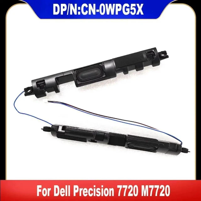 Main image of AJMRTC 0WPG5X Internal Laptop Stereo Speaker Set, Replacement Builtin Loudspeaker for Dell Precision 7720 M7720 Workstation Notebook, Left & Right Audio Repair Spare Part