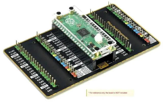 Alt view image 2 of 3 - AJMRTC Clear Acrylic Protection Case for Raspberry Pi Pico, Transparent Enclosure Shell, Full GPIO Pin & USB Port Access, DustShock Resistant Housing for RP2040 Microcontroller Development Board