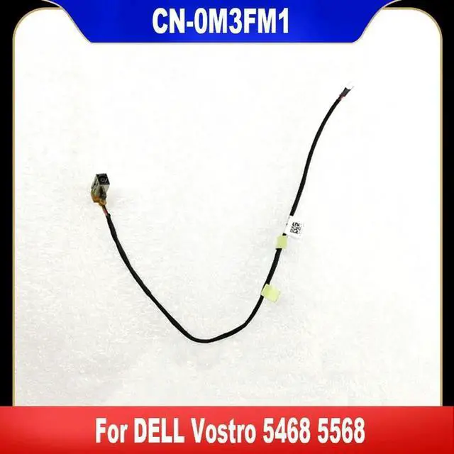 Main image of AJMRTC 0M3FM1 DC Power Jack Harness Cable, Replacement Charging Port Socket Plug for Dell Vostro 5468 5568 Laptop UMA Integrated Graphics Version, CN0M3FM1 M3FM1 DCIN Power Repair Cable