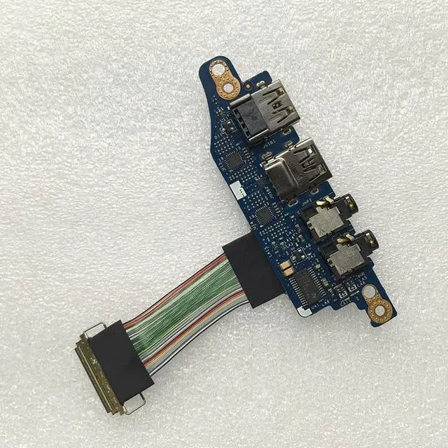 Alt view image 3 of 3 - AJMRTC 0T981T CN0T981T T981T LSB758P Laptop USB Audio IO Board With Cable Replacement for Alienware 17 R3, DualUSB DualAudio Port SubBoard Repair Spare Part, 100% Fully Tested