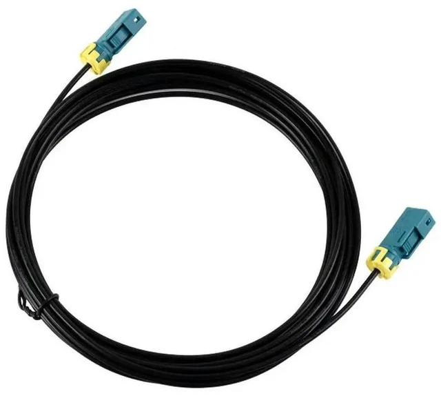 Alt view image 2 of 3 - AJMRTC Fakra ZCoded Dual Female Waterproof RG174 Coaxial Cable, 5Meter Length Shielded Wire Compatible with GMSL1 GMSL2 Vehicle Camera System, Automotive Grade RF Signal Transmission Cable
