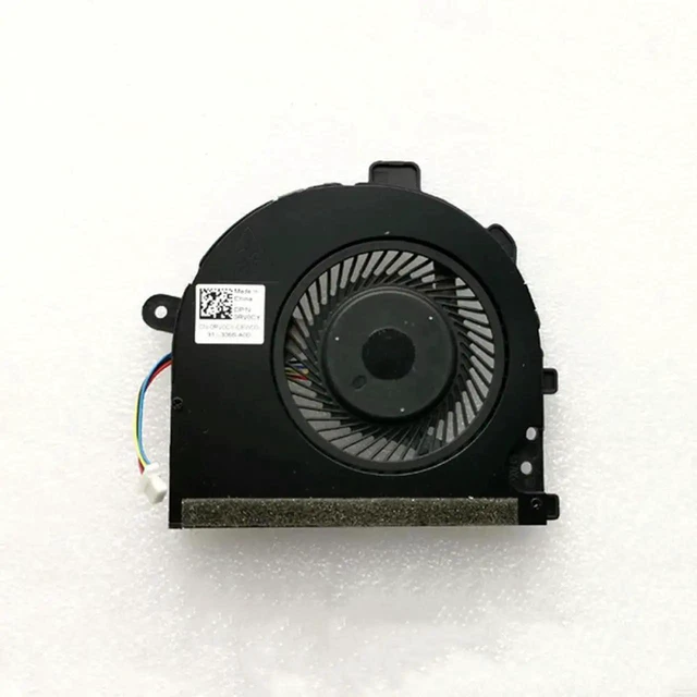Alt view image 2 of 3 - AJMRTC Laptop CPU Cooling Fan 0RV0CY CN0RV0CY RV0CY, Replacement Internal Cooler Fan for Dell Vostro 14 5471 Inspiron 13 5370 Notebook 4Pin PWM Heat Dissipation Repair Spare Part