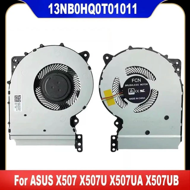 Main image of AJMRTC Laptop CPU Cooling Fan & Heatsink Radiator 13NB0HQ0T01011, Replacement Thermal Cooler Assembly for ASUS X507 X507U X507UA X507UB X507UBR X507MA X507UF Notebook Repair Spare Part